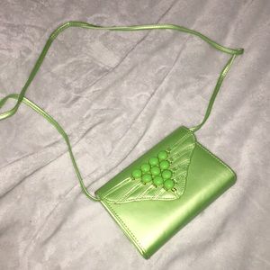 Green Clutch Purse